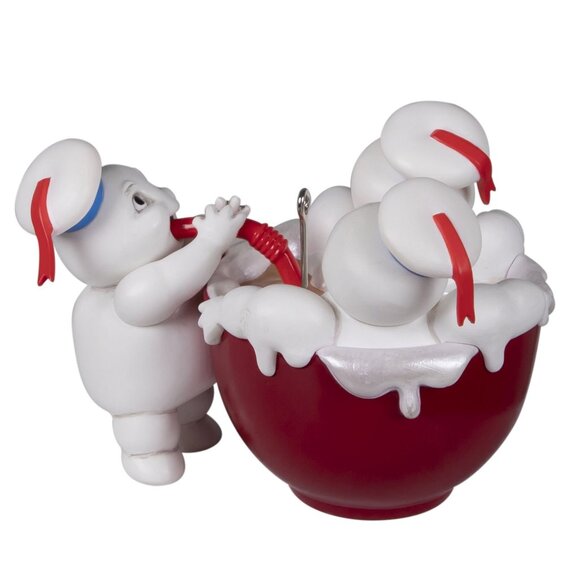 New! Ghostbusters Stay Puft Marshmallows Hallmark Keepsake Christmas Ornament - Picture 4 of 5